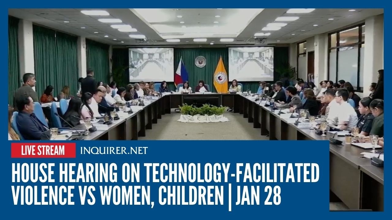 LIVE: House hearing on technology-facilitated violence vs women, children | Jan 28