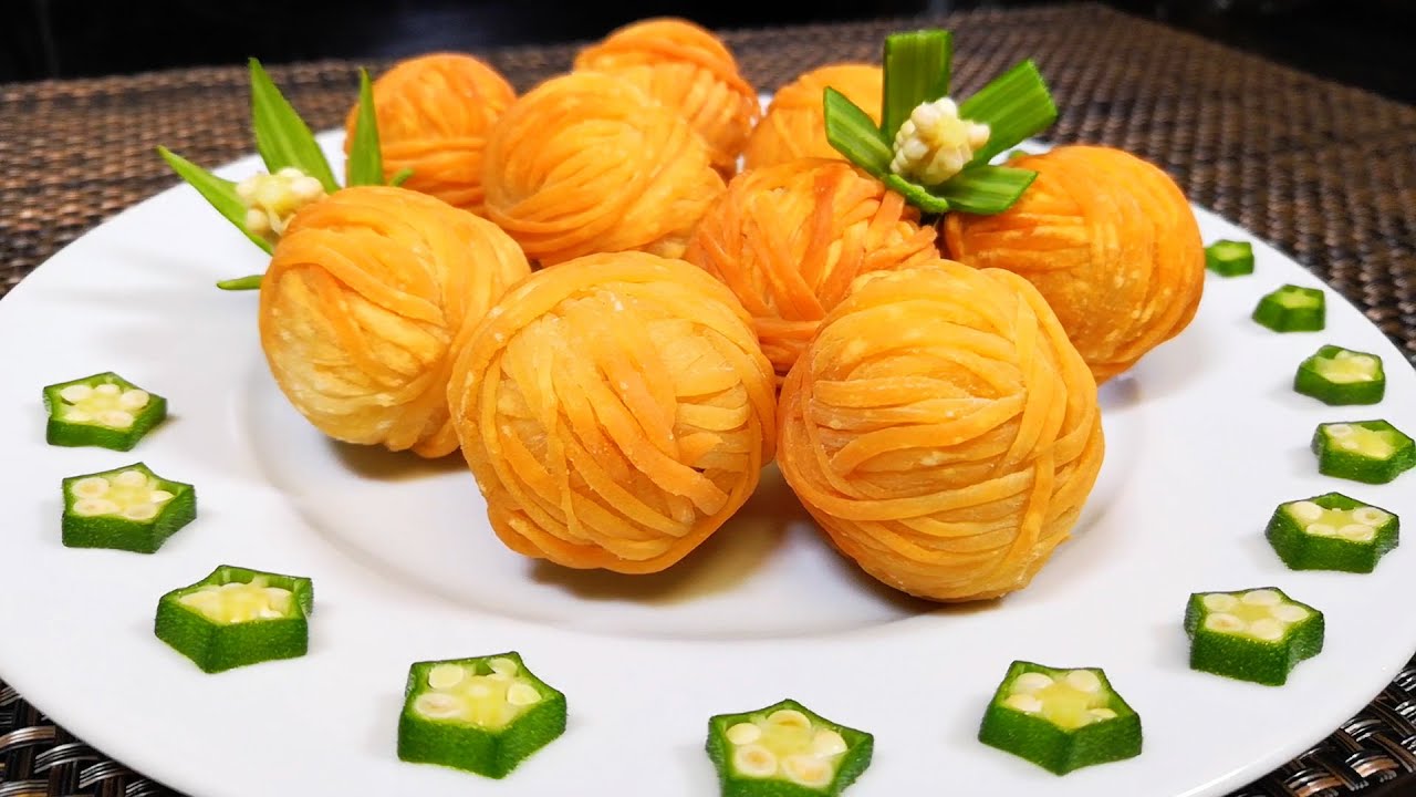 年菜腰缠万贯，鹌鹑蛋最过瘾的做法Funny Fried Quail Eggs