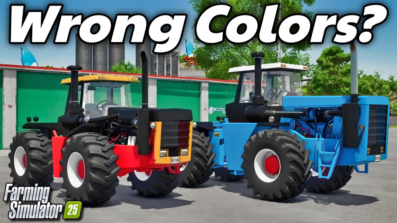 Versatile Tractors The Wrong Color? (How To Fix It...) | Farming Simulator 25