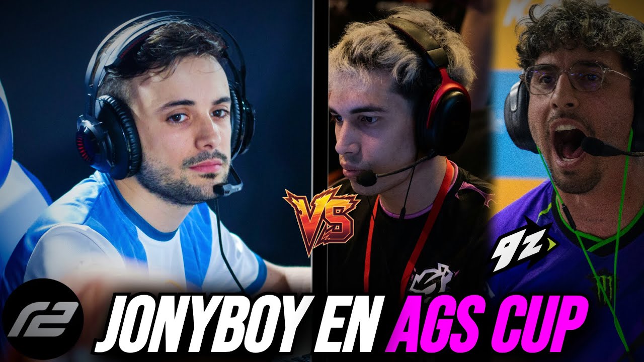 ASI JUGO JONYBOY en LA AGS CUP vs 9Z TEAM / SHINDEN🔥