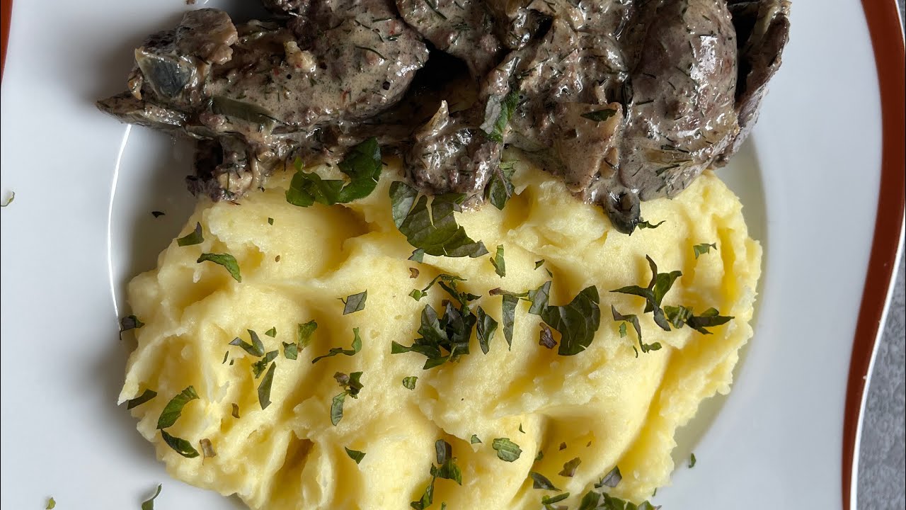 Dewald Vera  überträgt einen Livestream.быстро приготовлю пюре картофельное с Куриной печенью.