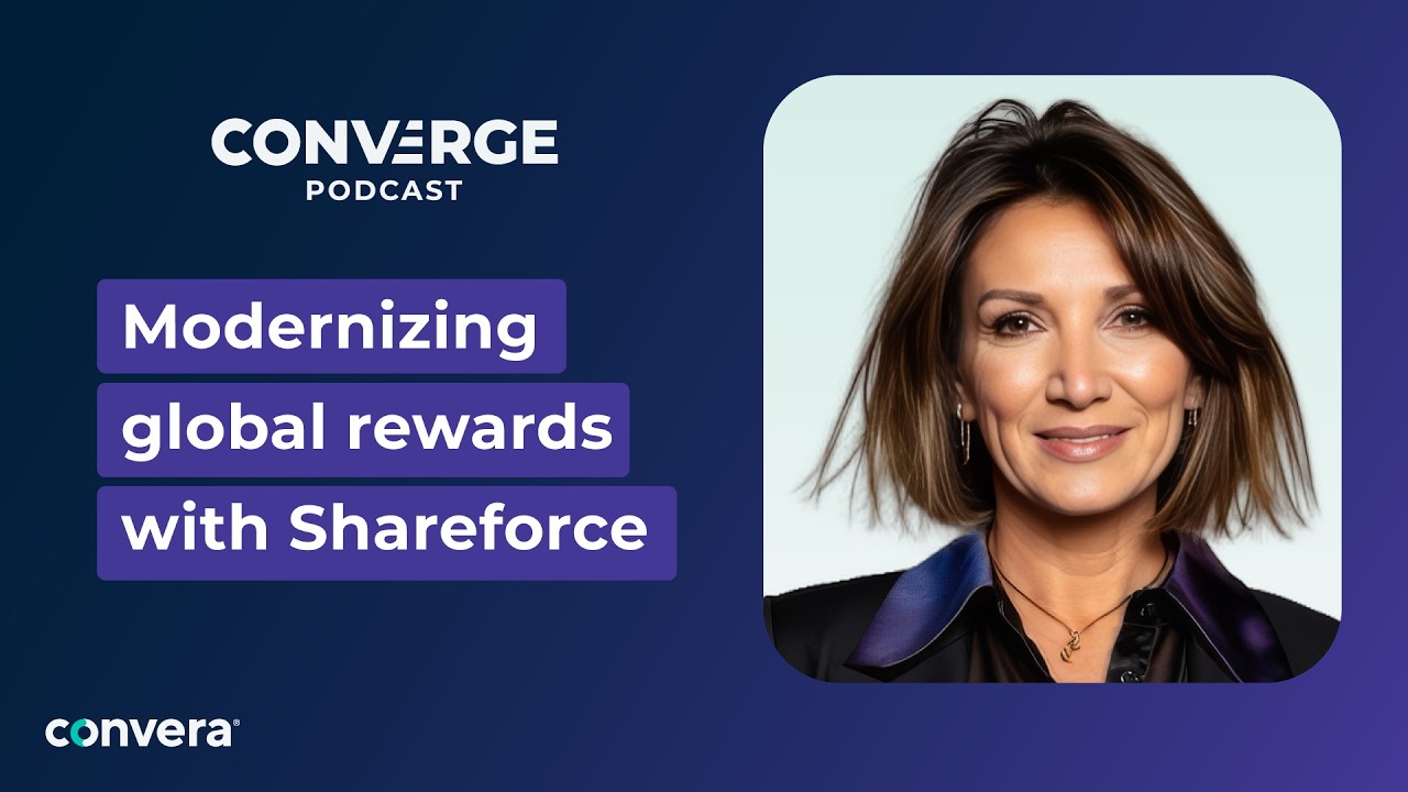 Modernizing global rewards with Shareforce's Adva Lewitte | Converge Podcast