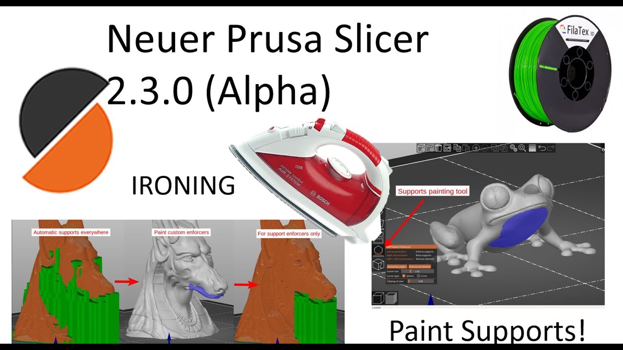New Features Prusa Slicer 2.3.0