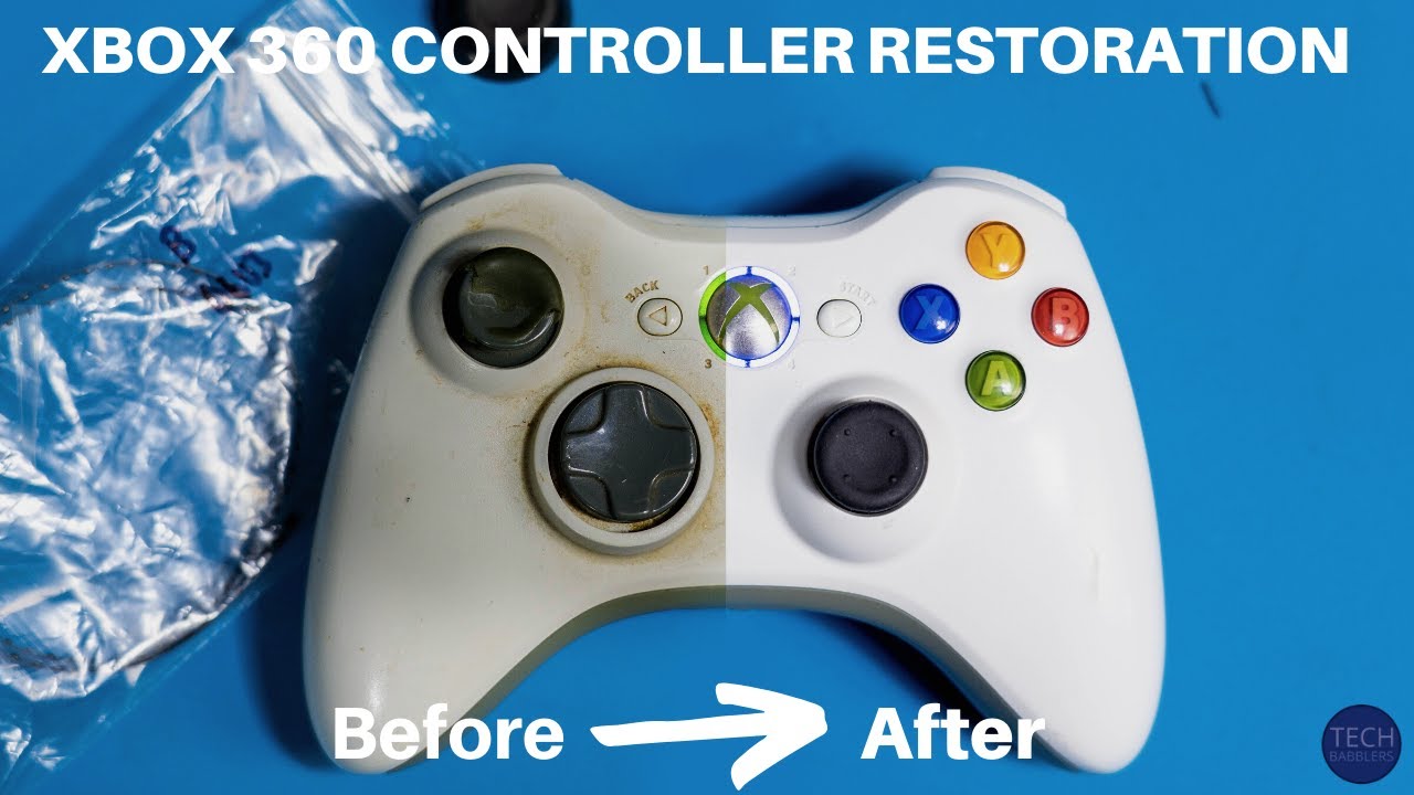 🛠 Xbox 360 Controller Restoration & Repair