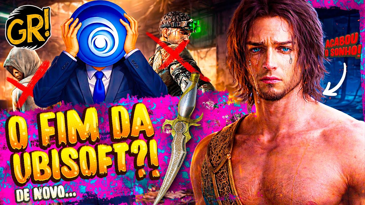 UBISOFT ESTÁ FALINDO DE NOVO?! PRINCE OF PERSIA E MUITOS JOGOS CANCELADOS?! É O FIM DE TUDO MESMO?!