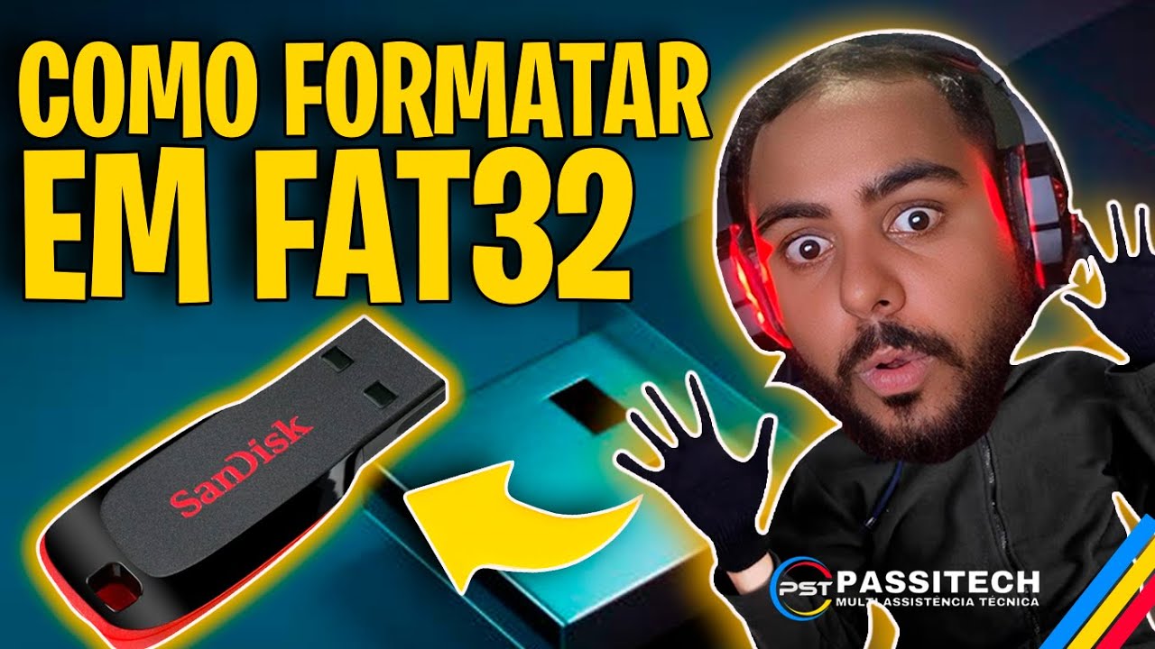 💾 COMO FORMATAR PENDRIVE EM FAT32 NO WINDOWS (R&Aacute;PIDO E F&Aacute;CIL)!