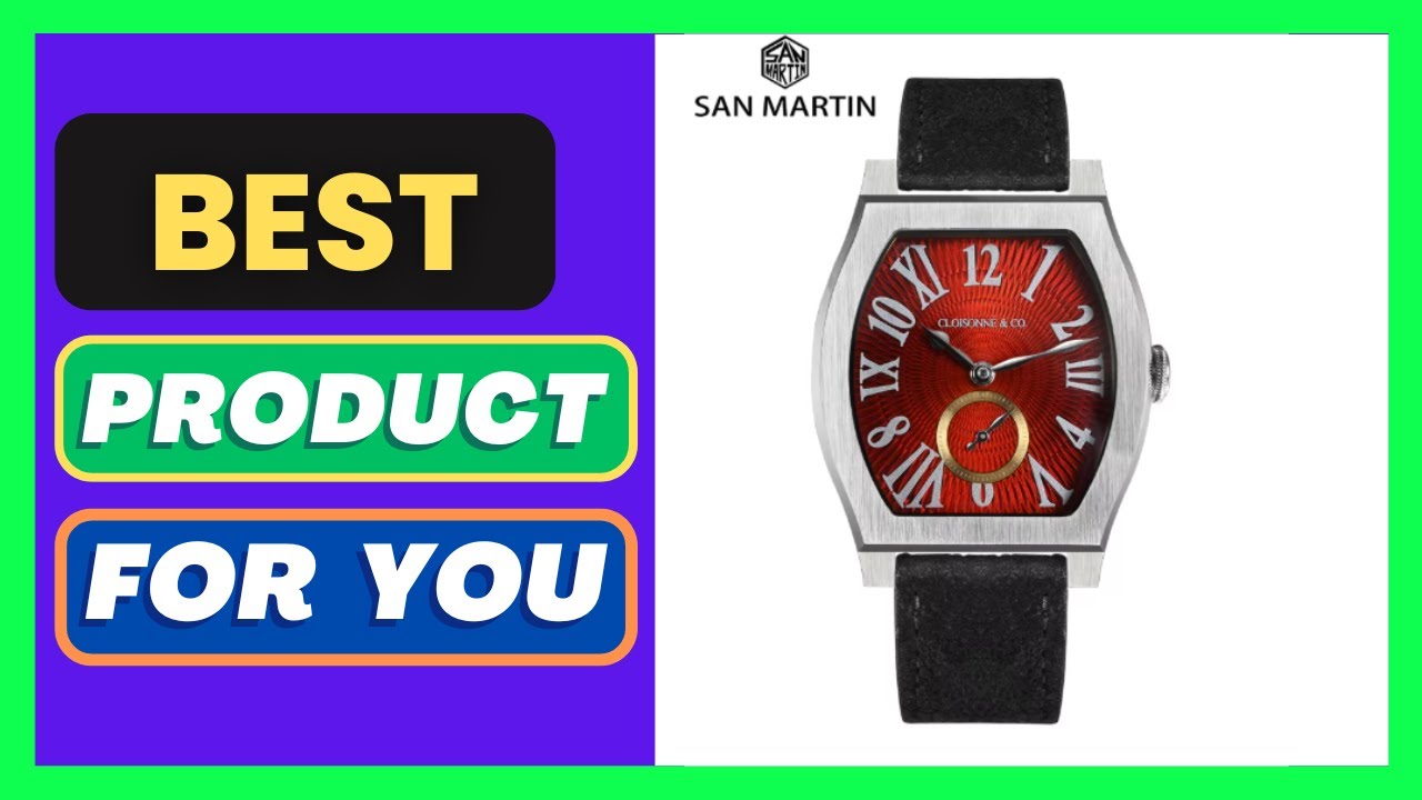 San Martin 36mm ETA 7001 Guilloche