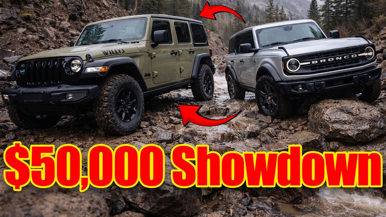 Bronco vs Wrangler — One Is Overpriced Junk!