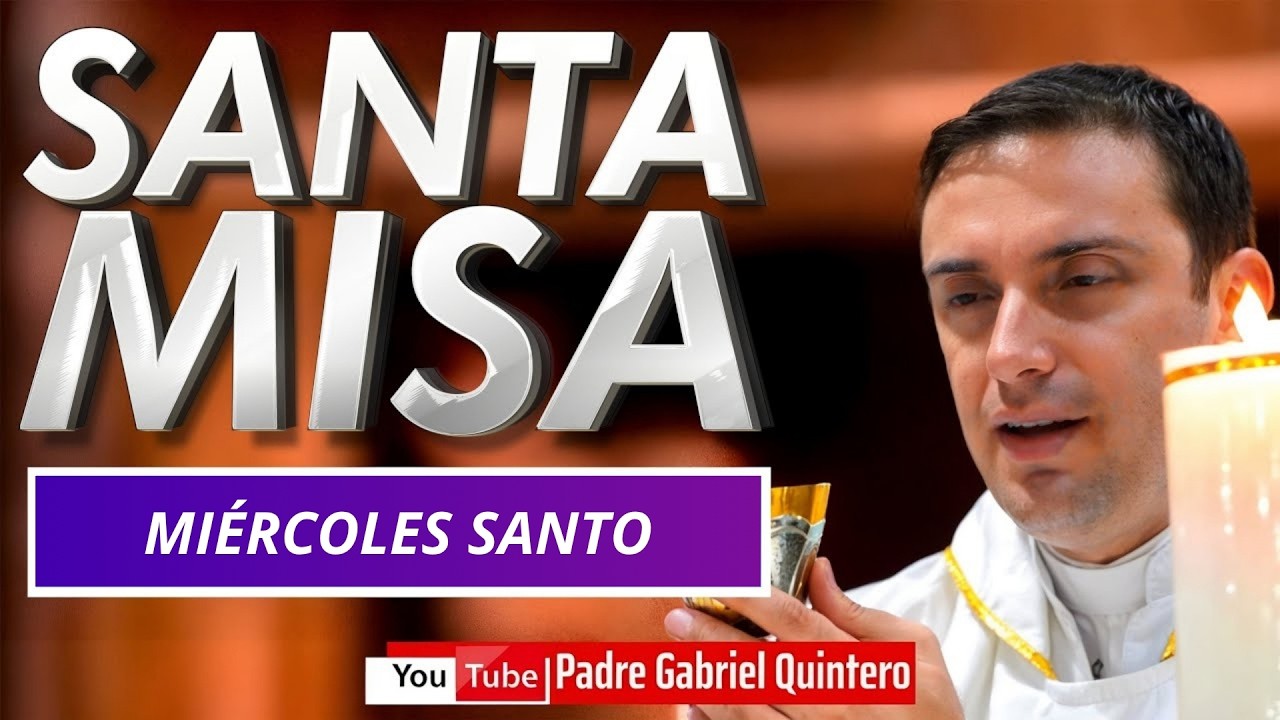 🙏🏻 Santa Misa de PRIMER MI&Eacute;RCOLES DE SAN JOS&Eacute; hoy 1 de ABRIL 2026 | Eucarist&iacute;a de P. Gabriel en vivo