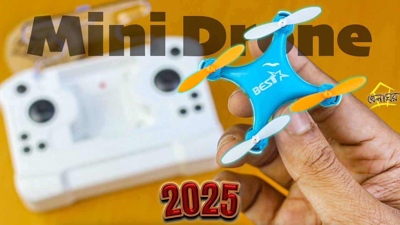 2025 Aerobat Four-axis HC702 Mini Drone unboxing, review and BD price. masi drone. #khelaghor #drone