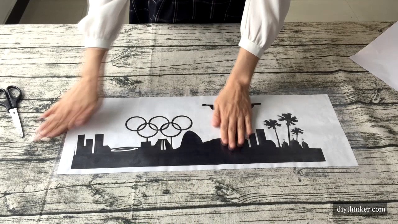 How To Apply Wall Stickers With Transfer Film