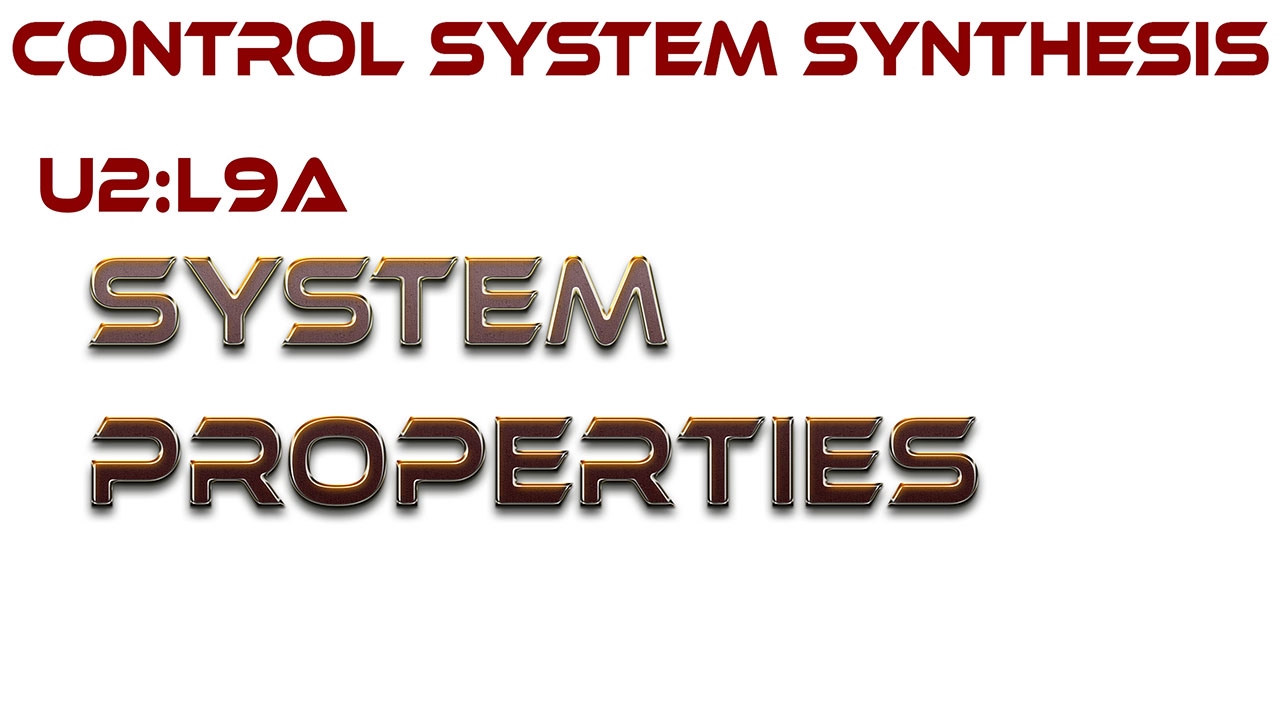 L9A:  System Properties