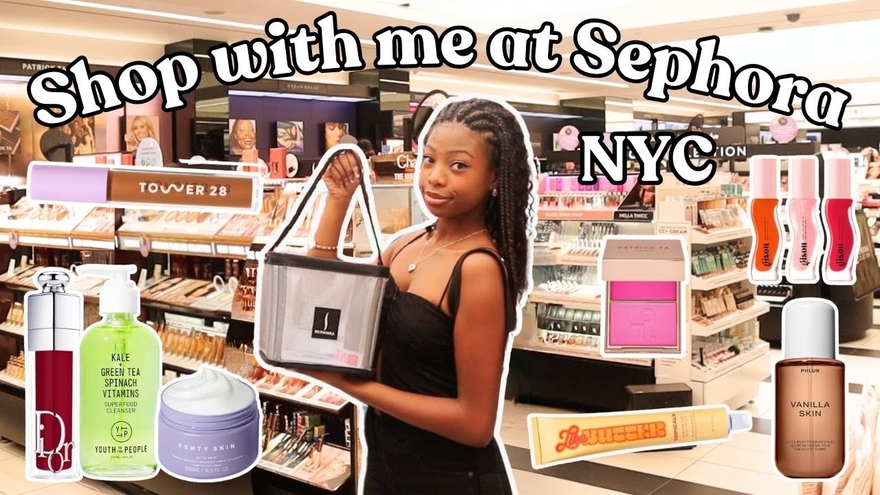 Shop with me at Sephora in New York City!