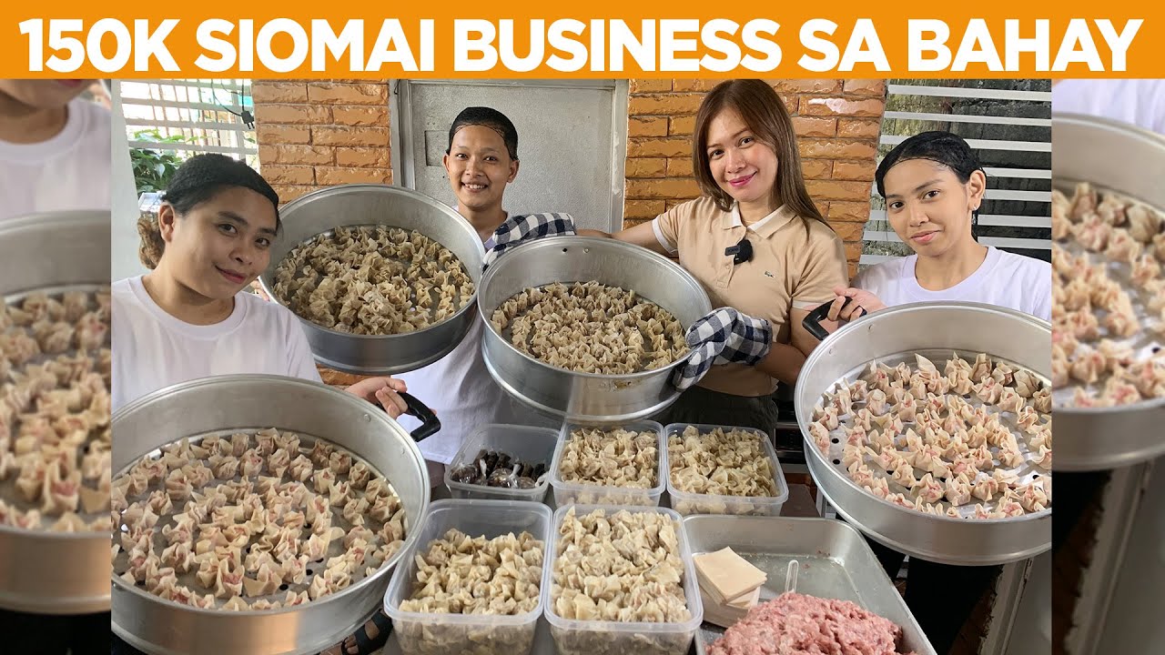 SIOMAI: 500 PUHUNAN, 150K KITA! Recipe, costing, tips- Madali at pang matagalan na negosyo!