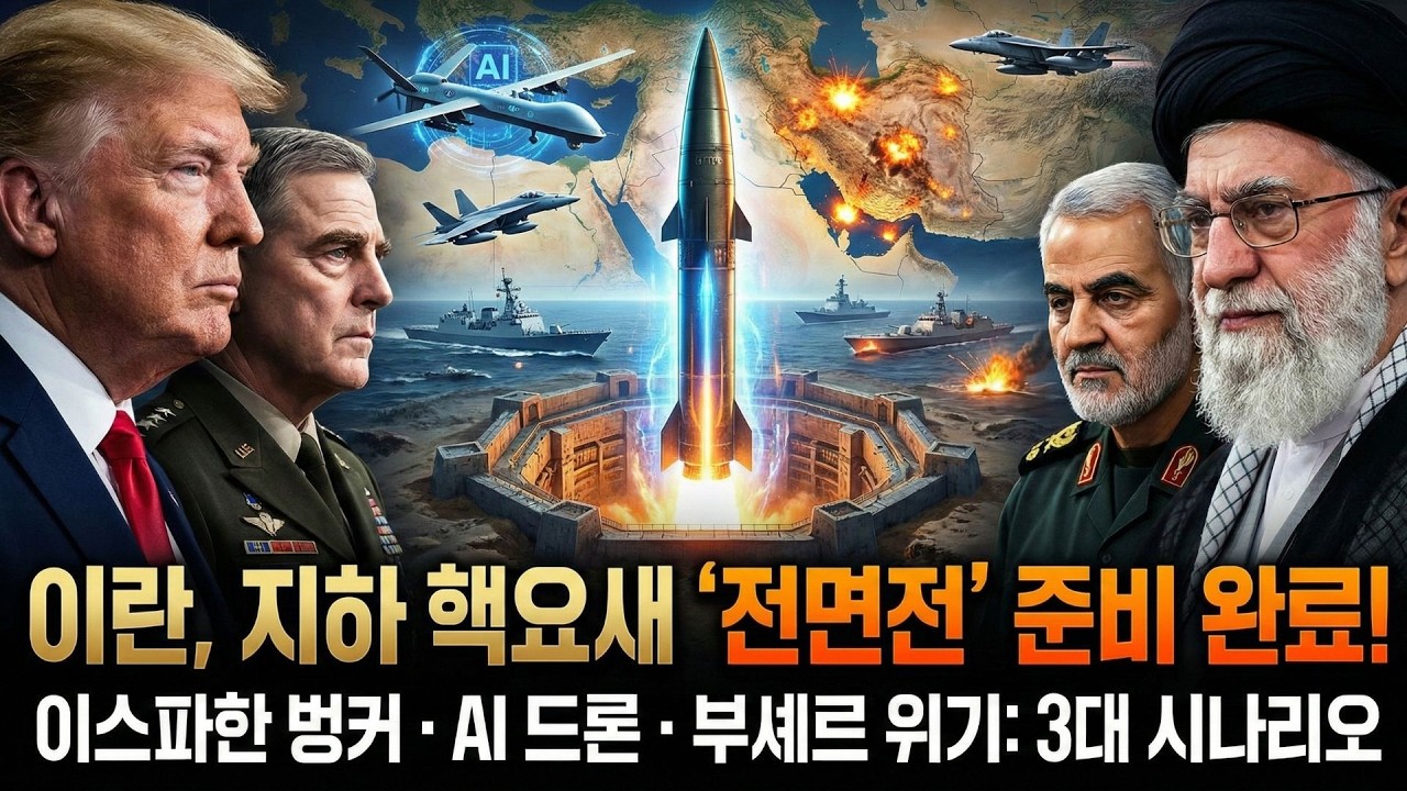 이란, 모든 핵시설을 '지하 요새'로! 미국의 벙커버스터는 무력화되는가? #무기 #전쟁 #전투기 #군사지식 #우크라이나전쟁 #우크라이나 #군사 #세계뉴스 #이란 #이스라엘