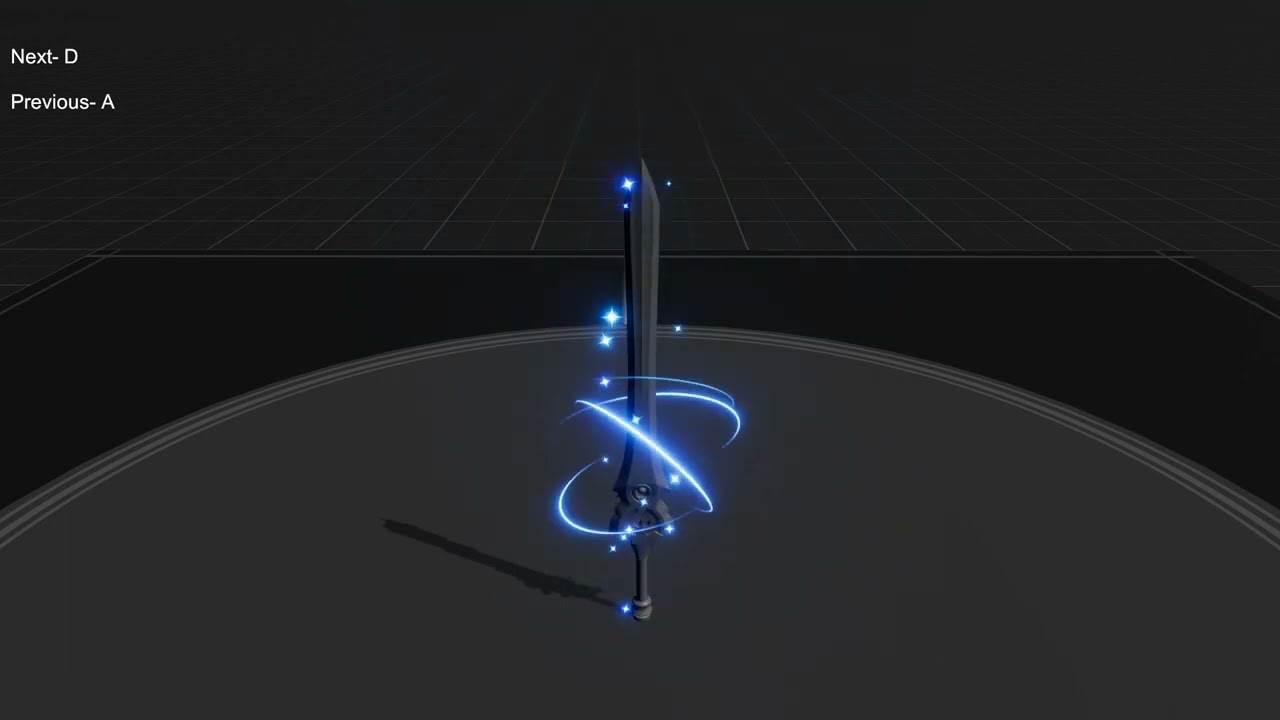 Stylized Sword Aura vfx - Unity