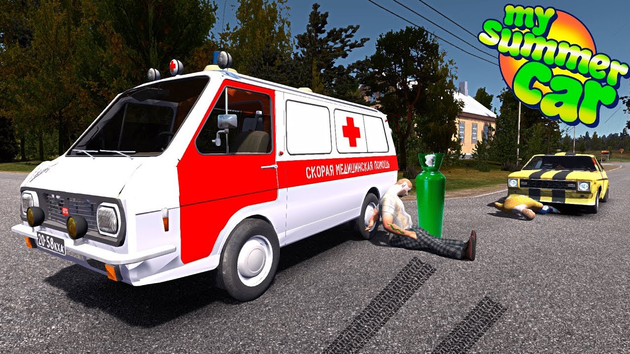 VIREI PILOTO DE AMBULÂNCIA, NOVO TRABALHO! My Summer Car