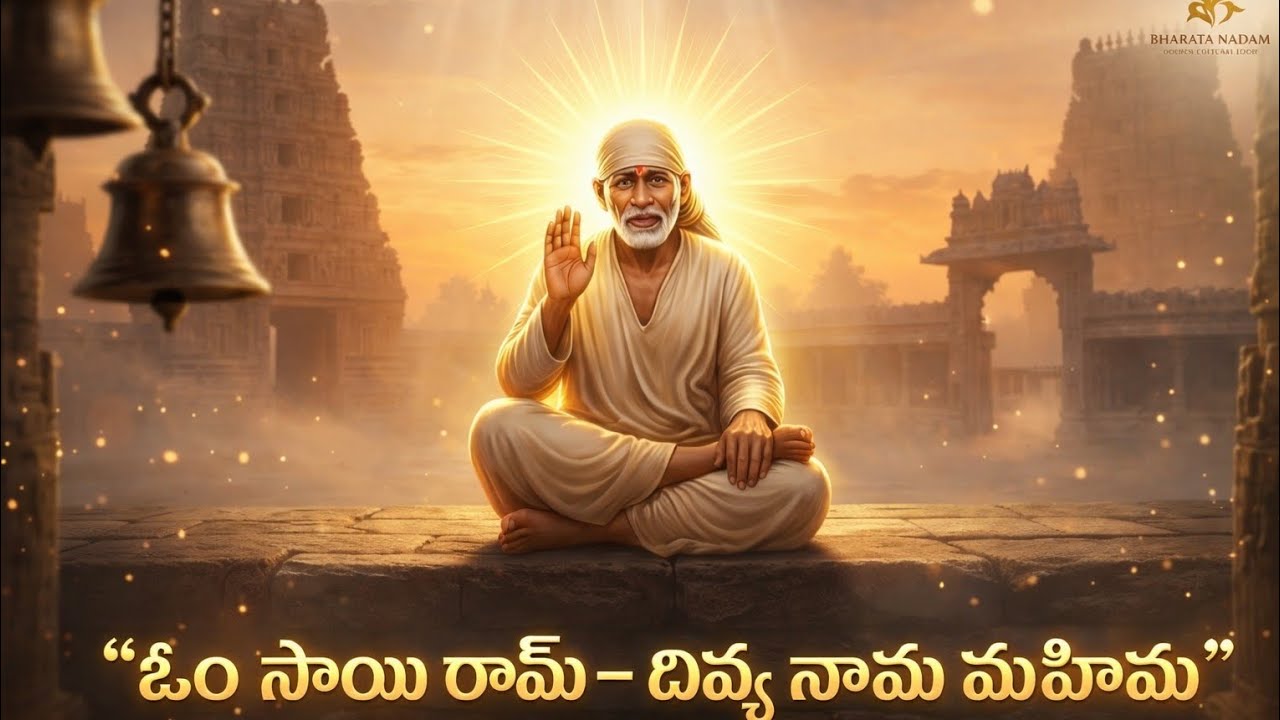 ఓం సాయి రామ్–దివ్యనామ మహిమ#OmSaiRam #SaiBaba #SaiDevotional#BharataNadam #TeluguDevotional#spiritual