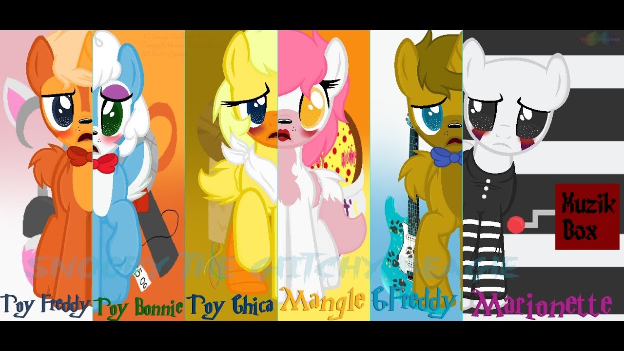 Speed Painting What My Cutiemark Is Telling Me ( FNAF 2 Ver ) ~ Remake ~