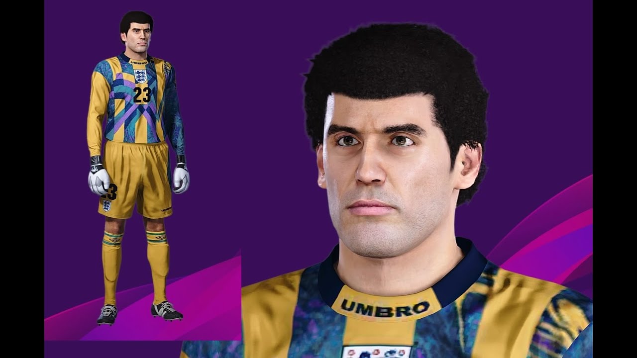 Peter Shilton PES 2021 and PES 2020 [PS4] face