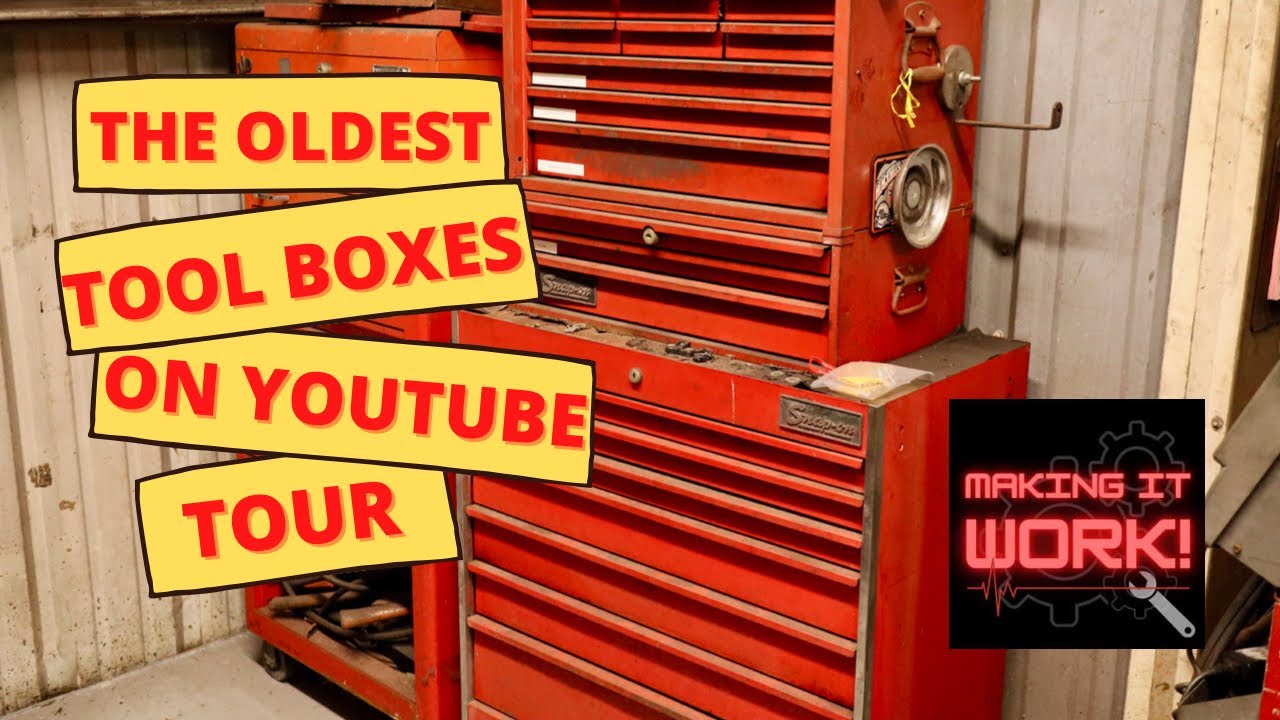 ТУР ПО СТАРЕЙШИМ ЯЩИКАМ ИНСТРУМЕНТОВ SNAP ON, MATCO И MATCO НА YOUTUBE?