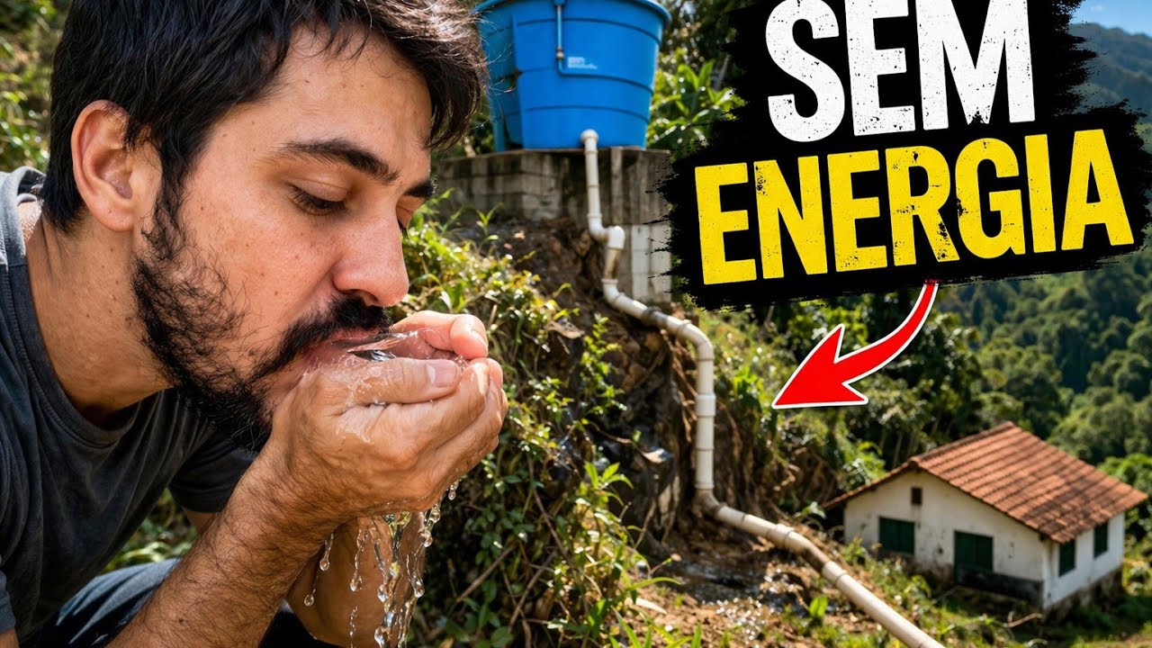 A maior riqueza do sítio não é dinheiro: é essa mina d’água no alto do morro 💧