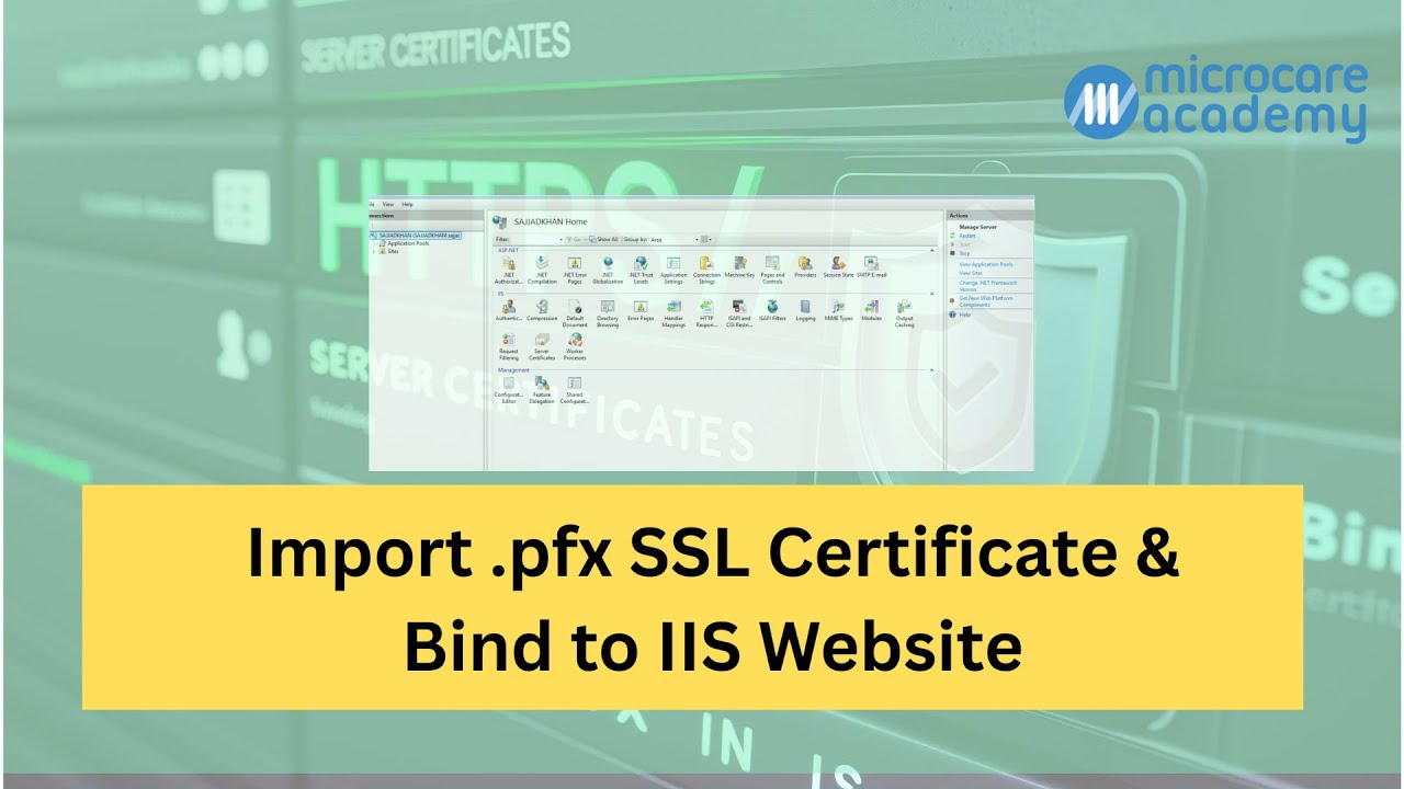 How to Install an SSL Certificate in IIS (Step by Step)