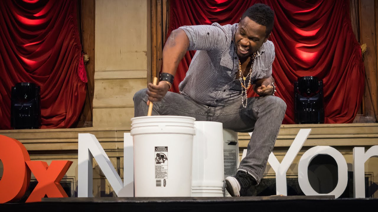 The beat of my own bucket drum | Choclattjared | TEDxNewYork
