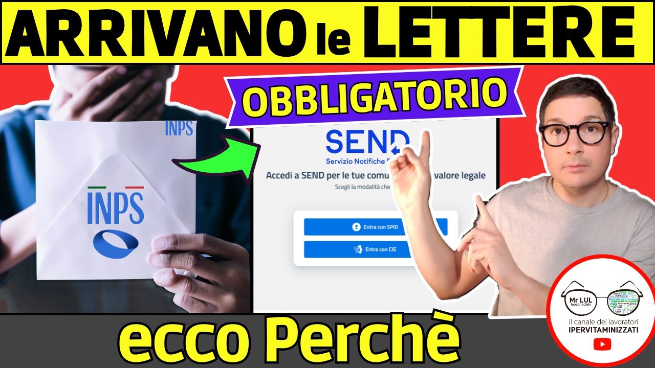 ULTIM'ORA INPS ARRIVANO LETTERE ➜ NOVITà SEND PENSIONI 14ESIMA ADI AUU BONUS RIMBORSI DISOCCUPATI