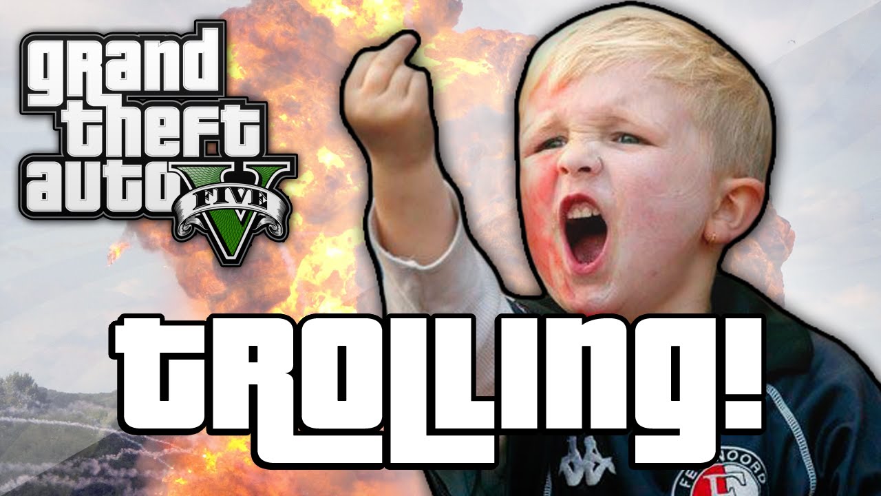 TROLLING THE ANGRIEST KID EVER! (GTA 5 Trolling)