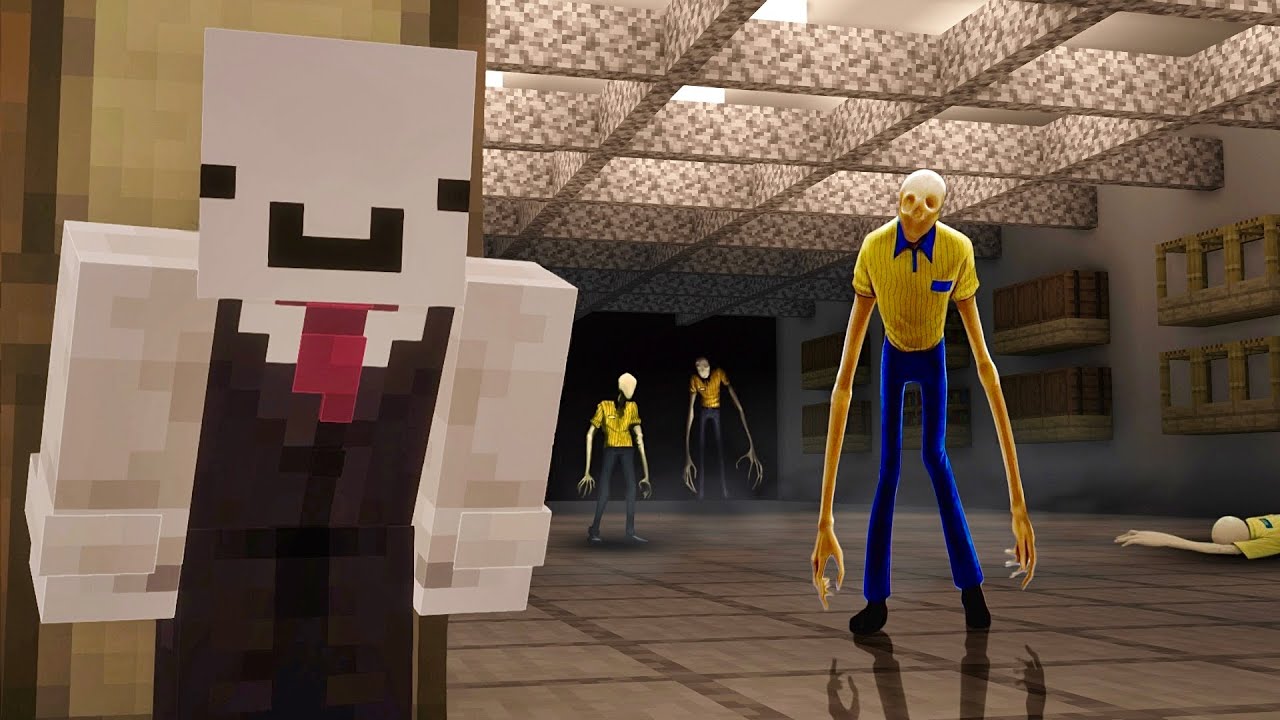 Побег из Бесконечной Икеи в Minecraft