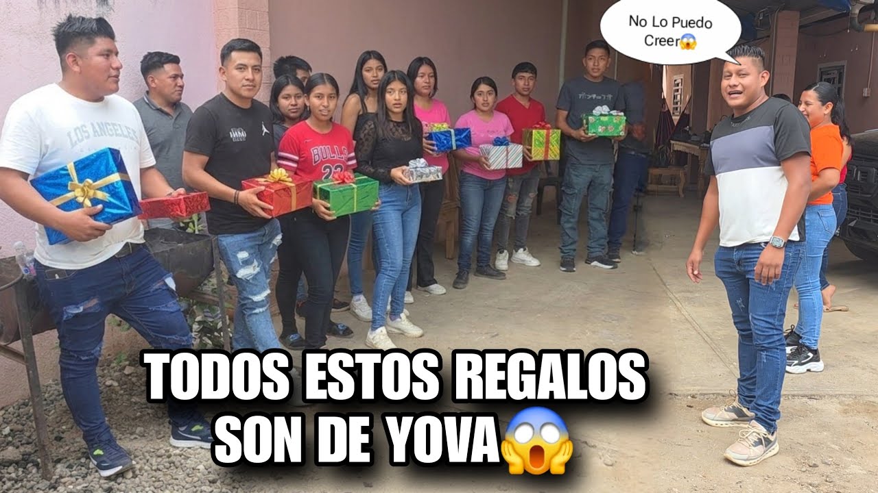 Asi Reacciono YOVA al Ver Que Todos Le Celebran Su Cumpleaños😱Miren Todos los Regalos Que Le Dieron🥳