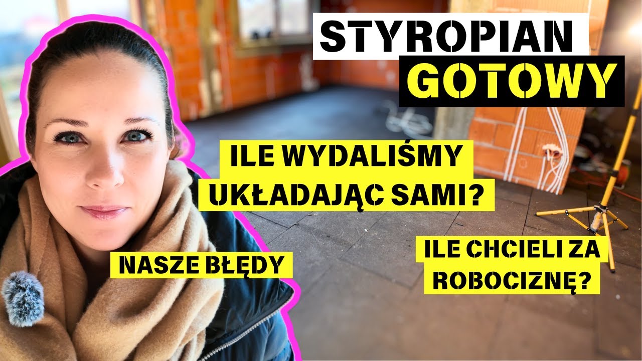 KOSZT BŁĘDY WSKAZÓWKI - STYROPIAN na podłogę w domu