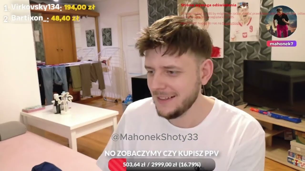 MAHONEK MOCNE TELEFONY Z DNIA 17.01 *WĘDKI, GOŁĘBIE, SZYBA, CHOINKA, PRALKA, AUTO, KREDENS, RYBA*