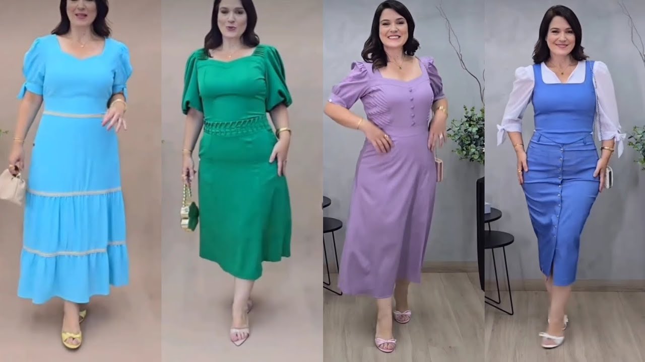 Красивая женская одежда. Стильные платья 👗