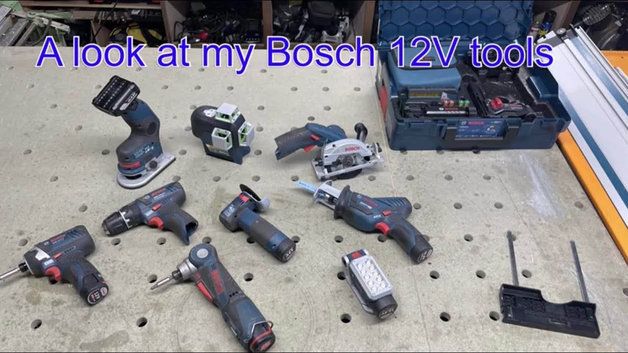 Обзор инструментов Bosch 12 В