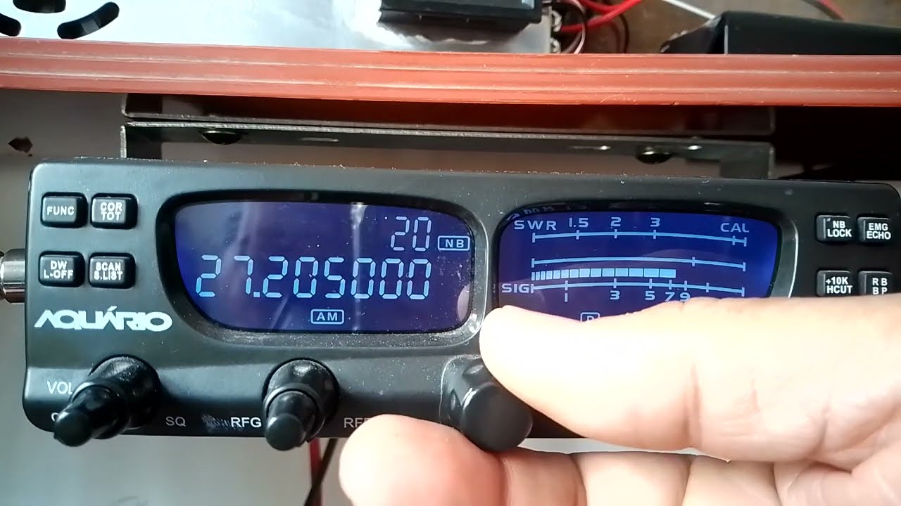 EP 189 - Rádio px RP-90 medindo ROE no equipamento e com wattímetro + comparação potência antenas L