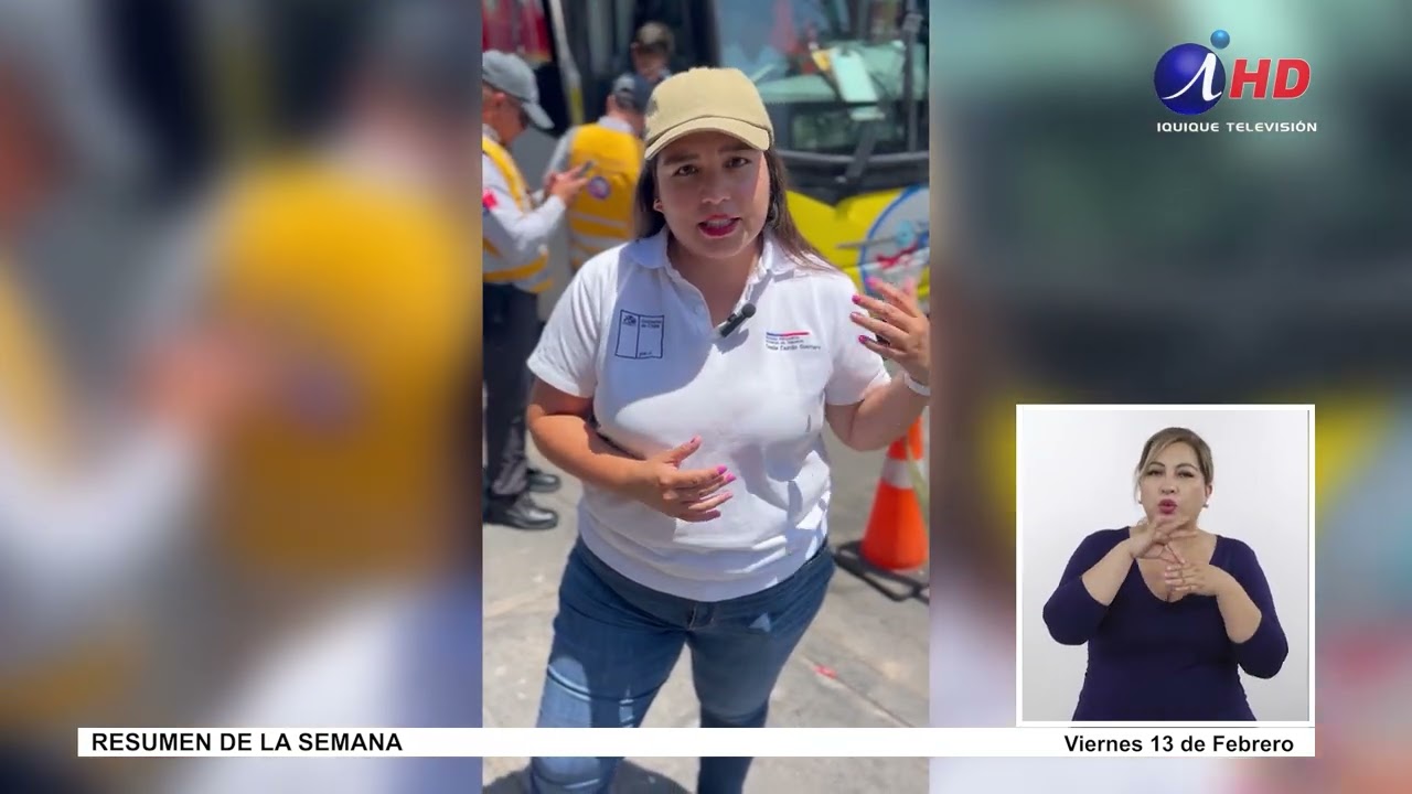 Fiscalizan transporte en Barrio Boliviano (13.02.2026) LENGUA DE SEÑAS