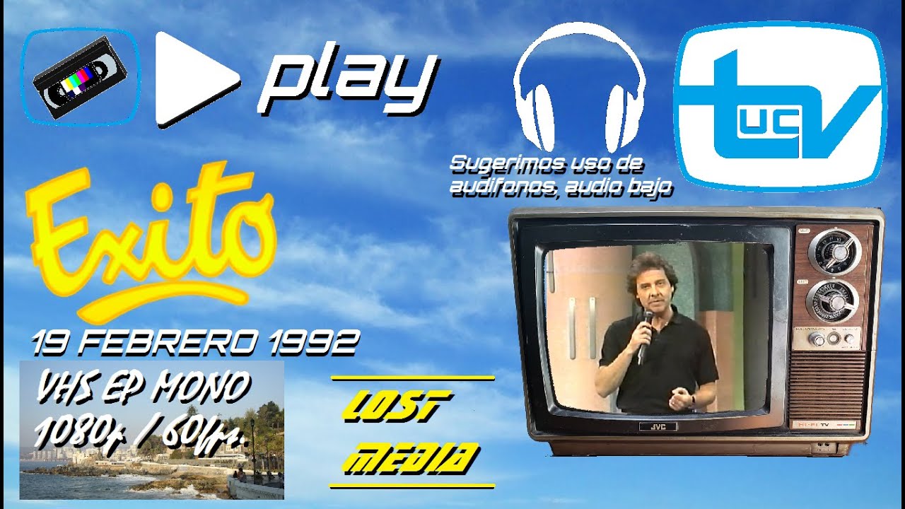 Programa Exito - 19 Febrero 1992 (Fragmento) - Canal 13 UCTV