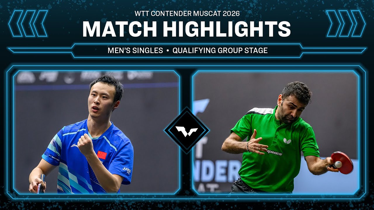 Xu Haidong vs Noshad Alamiyan | MS QGS | WTT Contender Muscat 2026