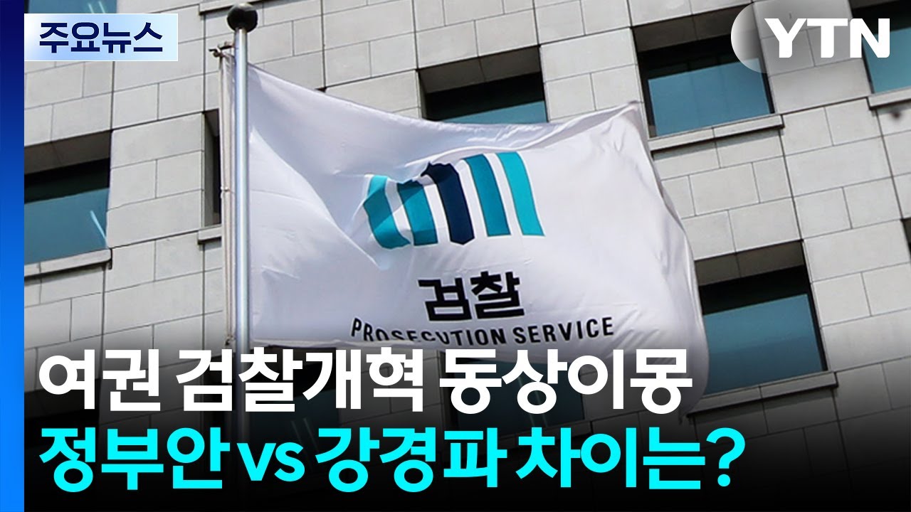 여권 검찰개혁 '동상이몽'...정부안 vs 강경파 차이는? / YTN