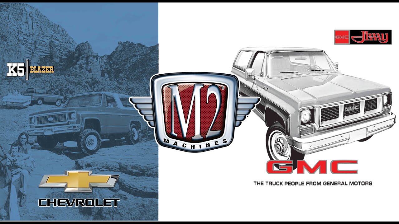 M2 Machines 32500 S106 1973-74 Chevrolet K5 Blazers
