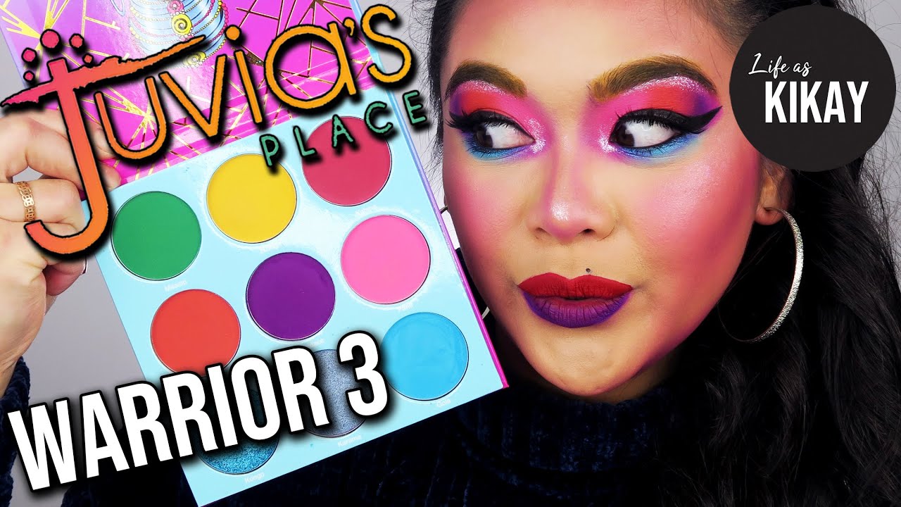 Juvia's Place Warrior 3 Palette Makeup Look