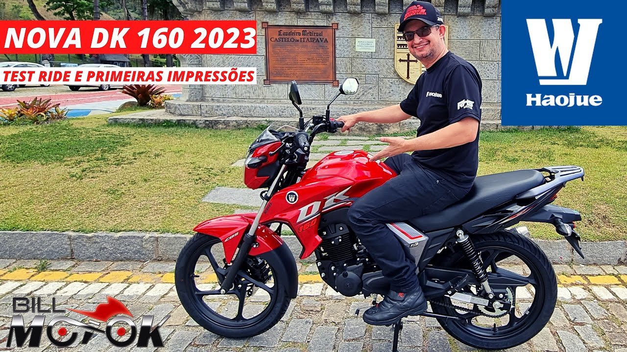 Acelerando a nova DK 160 2023, review completo + TEST RIDE + Top Speed + primeiras impressões.