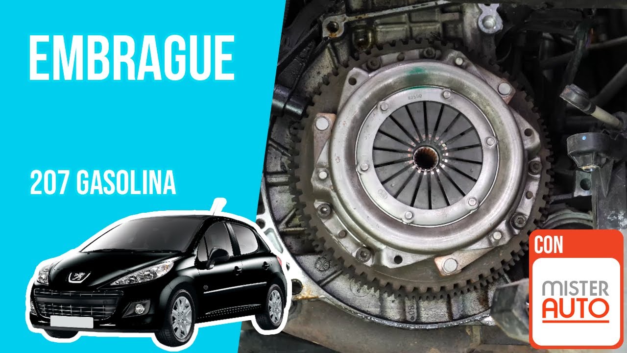 Cómo cambiar el Kit de Embrague Peugeot 207 1.4 8V 🚗