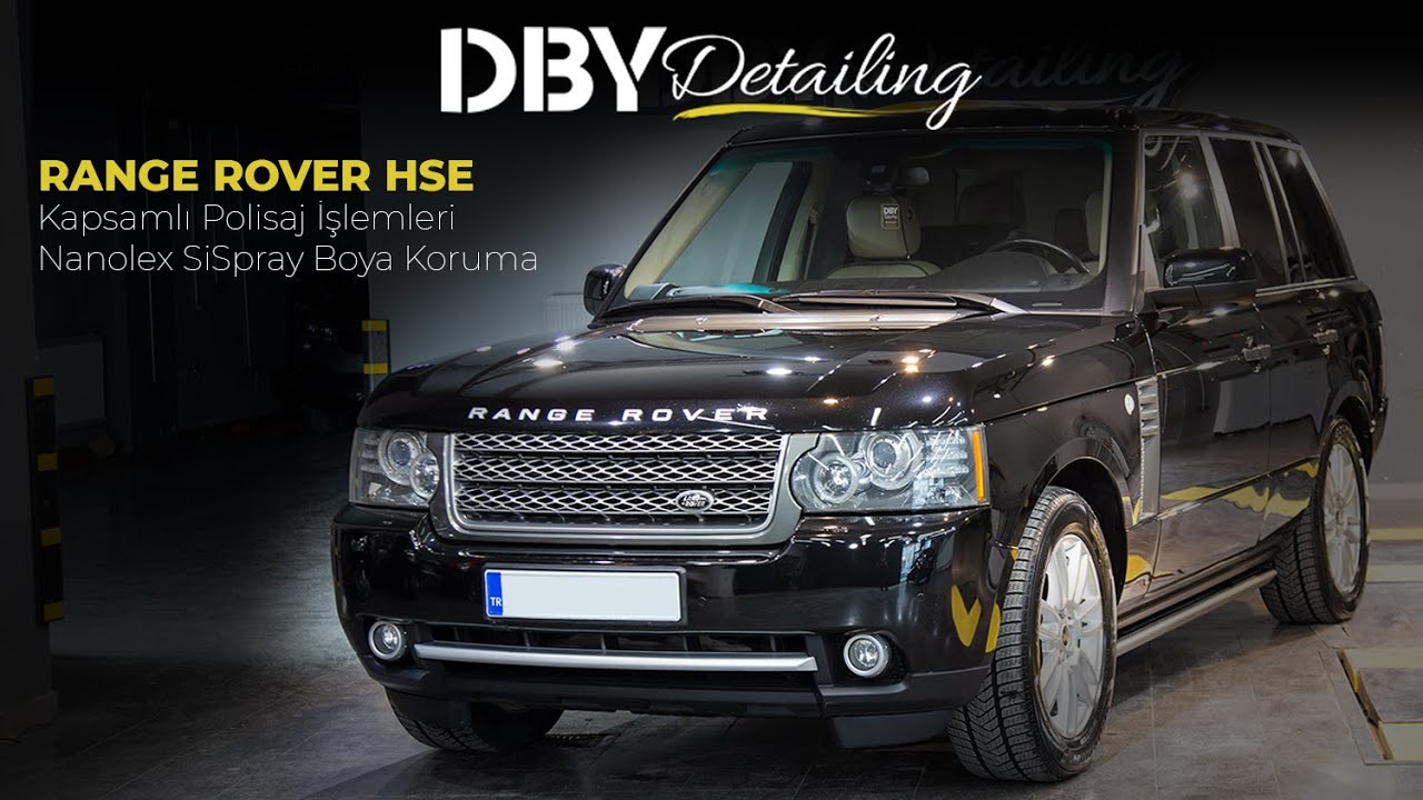 Range Rover HSE'yi Sıfırladık! - İlk Günki Gibi - Polisaj İşlemleri - Nanolex SiSpray Boya Koruma