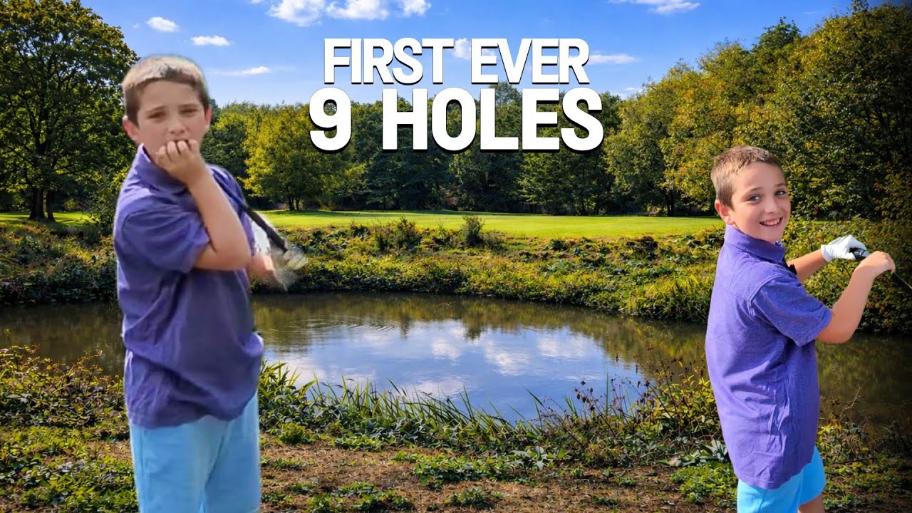 Archie’s First Ever 9 Holes on a Full Course | Archie’s Golf Journey