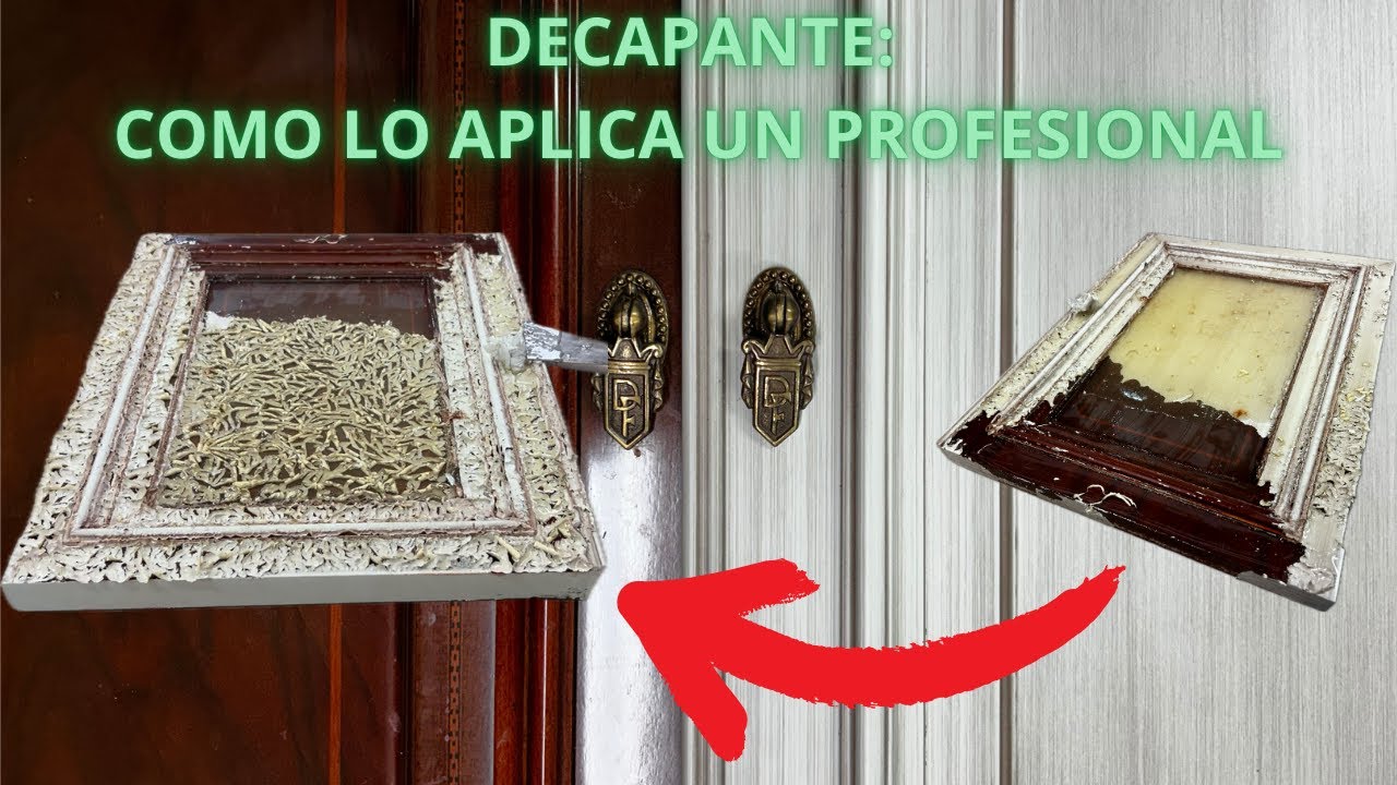 DECAPANTE PARA MADERA, PINTURA Y BARNIZ | Muestra de dureza Barniz + ¿Como decapar muebles antiguos?