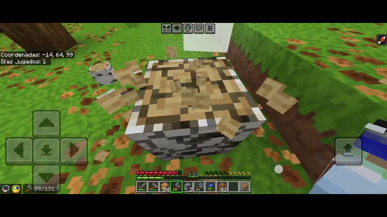 Capítulo 1 de mi mundo de minecraft (el audio esta Desicronisado) 