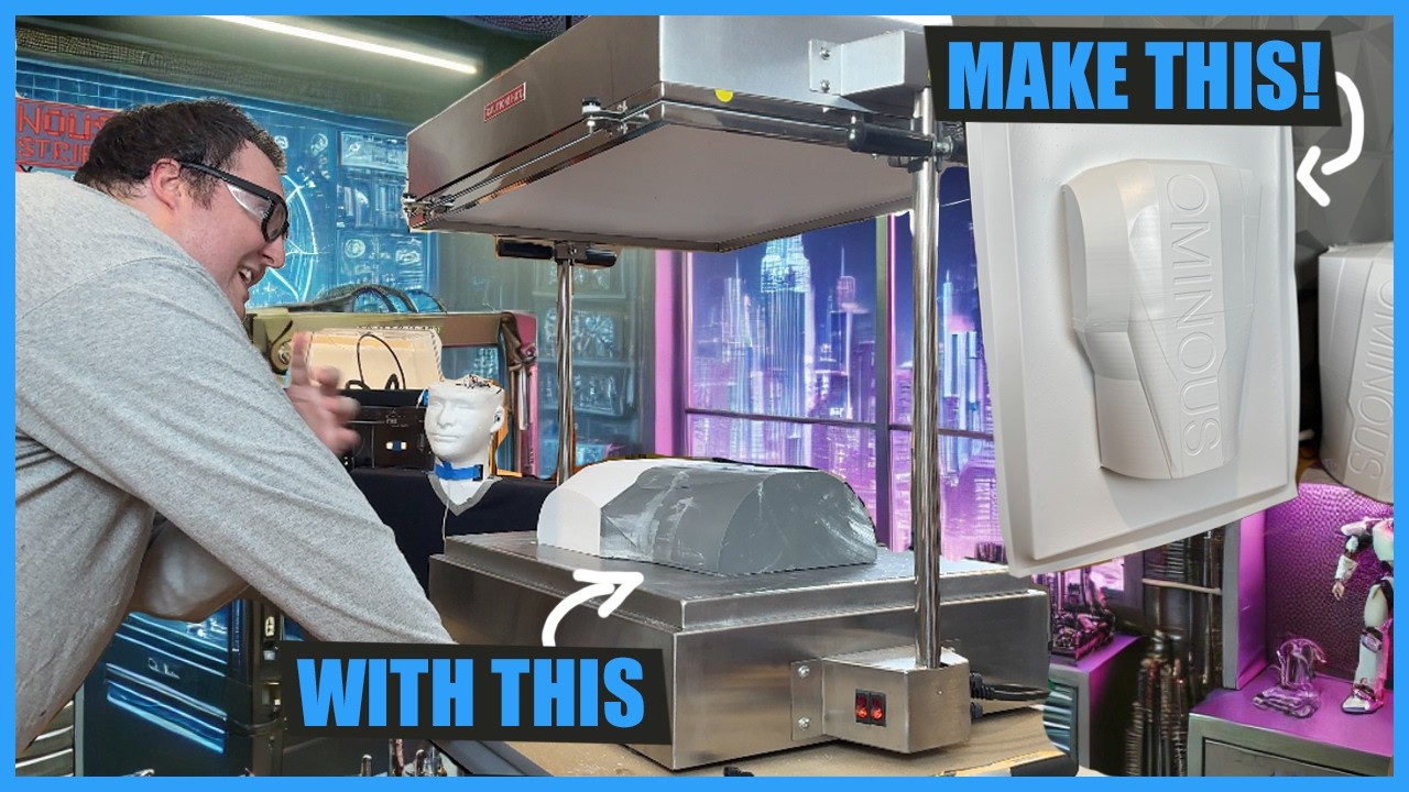 Vacuum Forming Robot Parts At Home